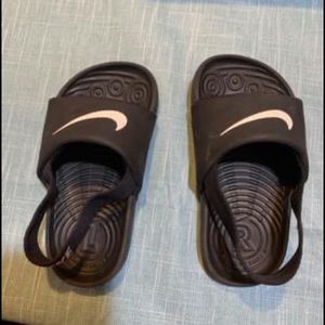 Toddler Nike slides